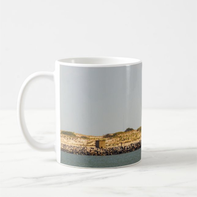 Delaware Breakwater East End Lighthouse Coffee Mug (Left)