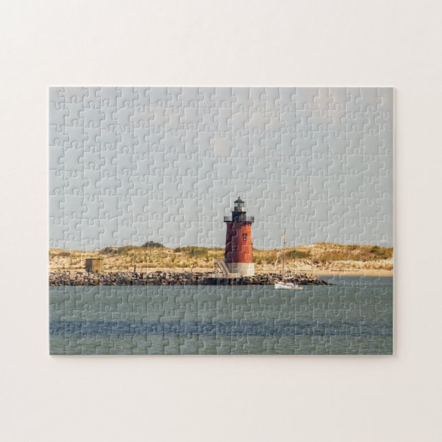 Delaware Breakwater East End Lighthouse Jigsaw Puzzle (Horizontal)