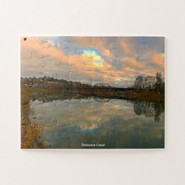 Delaware Canal Jigsaw Puzzle (Horizontal)