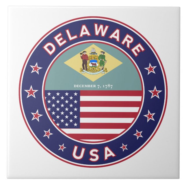 Delaware Ceramic Tile (Front)