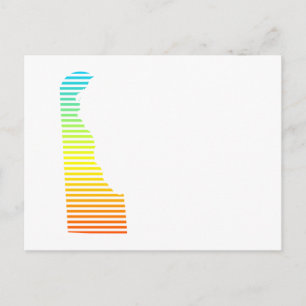 delaware chill fade postcard