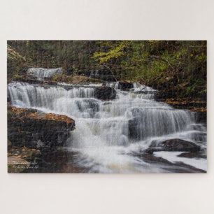 Delaware Falls - Autumn 2018 20"x30" Jigsaw Puzzle