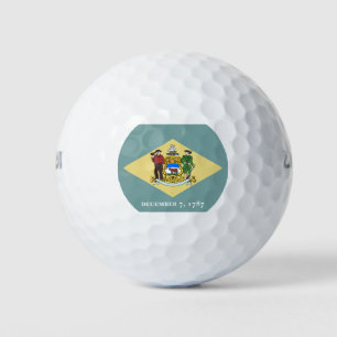 DELAWARE FLAG GOLF BALLS