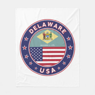 Delaware Fleece Blanket