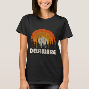 Delaware - funny nature vintage hiking 60s 70s 80s T-Shirt