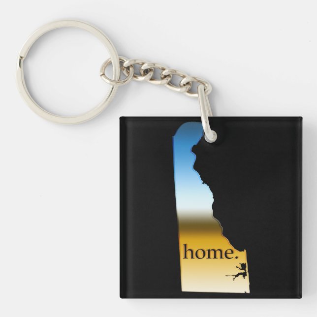 Delaware home Horizon Key Ring (Front)
