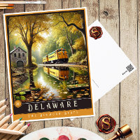 Delaware | Hyper-Realistic State Postcard