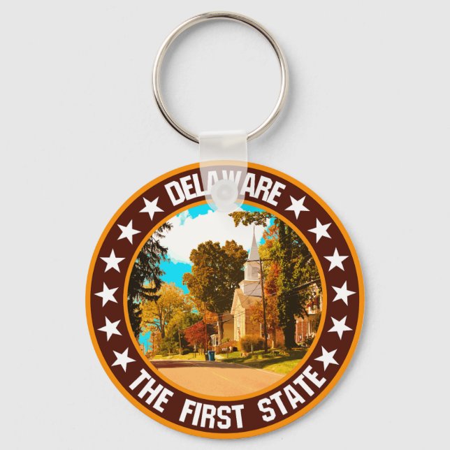 Delaware                                           key ring (Front)