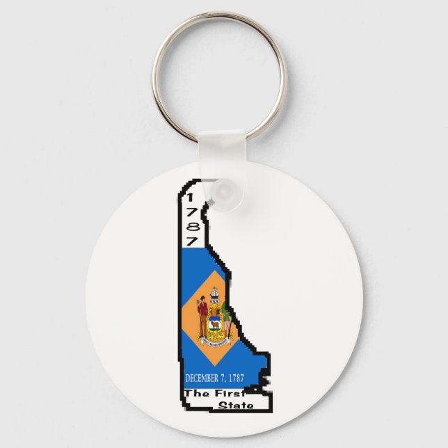 Delaware Keychain (Front)