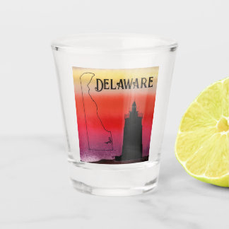 Delaware Lighthouse Shot Glass