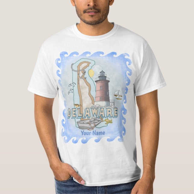 Delaware Lighthouse  t-shirt (Front)