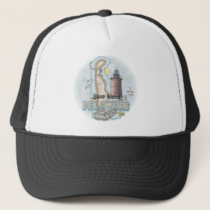 Delaware Lighthouse Trucker Hat