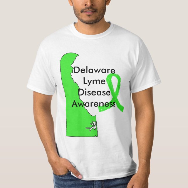 Delaware Lyme Disease Awareness Shirt (Front)