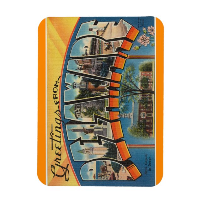 Delaware Magnet (Vertical)