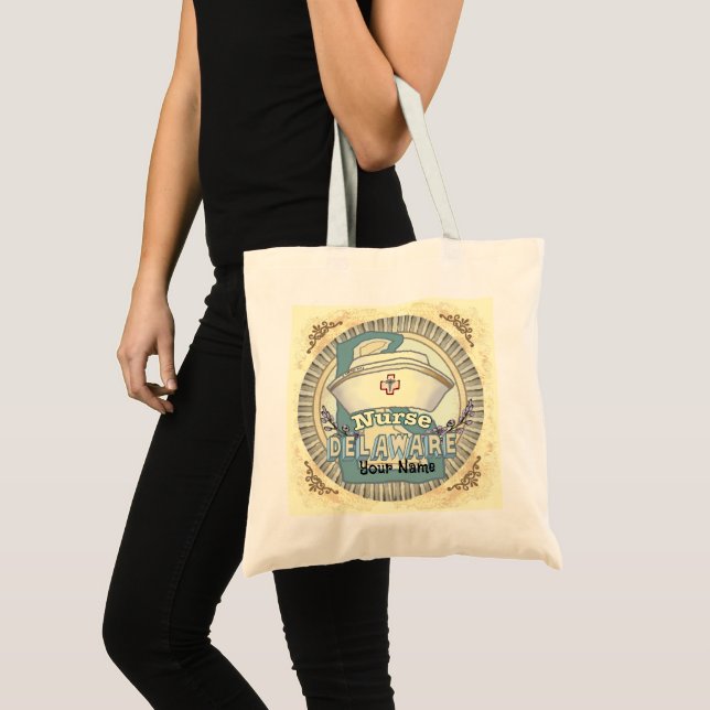 Delaware Nurse Tote Bag (Front (Product))