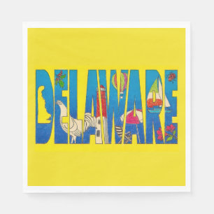 Delaware Party Napkins
