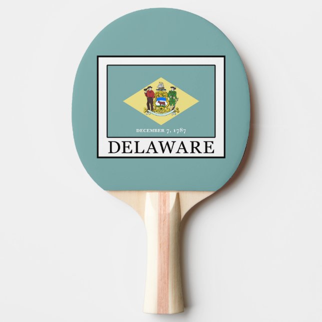 Delaware Ping Pong Paddle (Front)