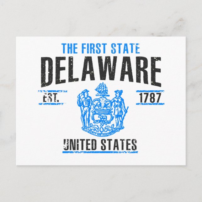 Delaware Postcard (Front)