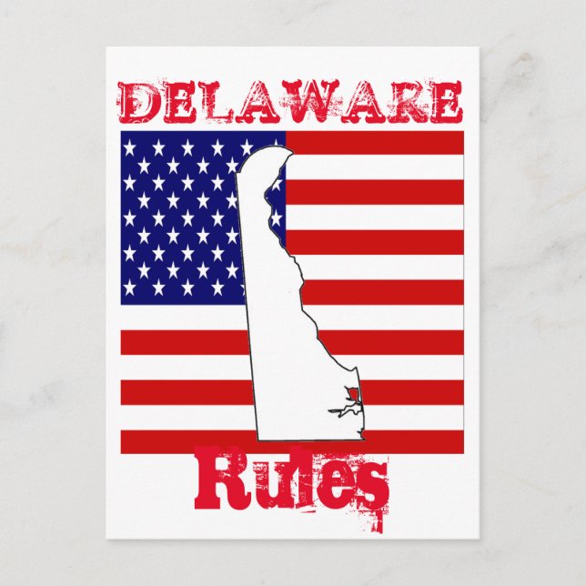 DELAWARE  POSTCARD (Front)