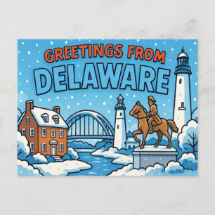 DELAWARE Postcard
