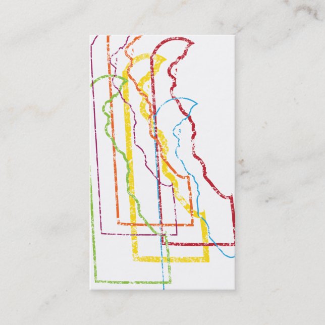 delaware pride blur business card (Front)