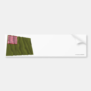 Delaware Regimental Colour - Dansey Flag Bumper Sticker