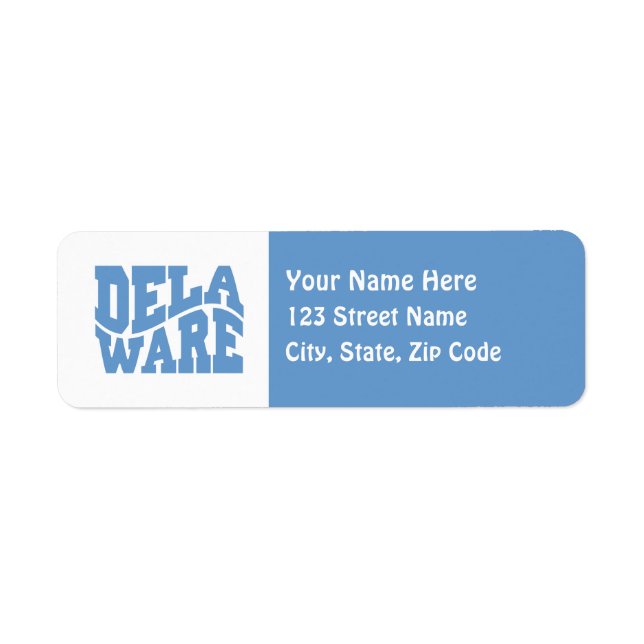 Delaware Return Address Label (Front)