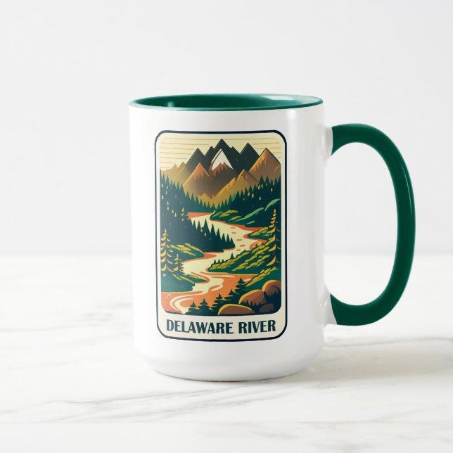 Delaware River Colours Mug (Right)