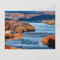 Delaware River Fall Leaves