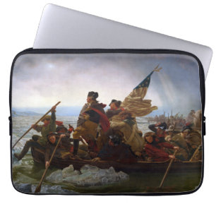 Delaware River Revolution Pres. George Washington Laptop Sleeve