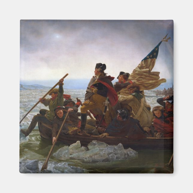 Delaware River Revolution Pres. George Washington Magnet (Front)