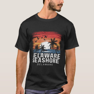 Delaware Seashore Delaware Surfing Surfer  T-Shirt