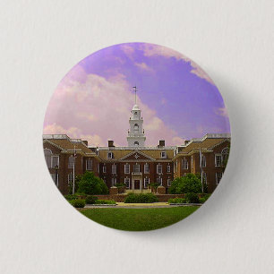 Delaware State Capital 6 Cm Round Badge