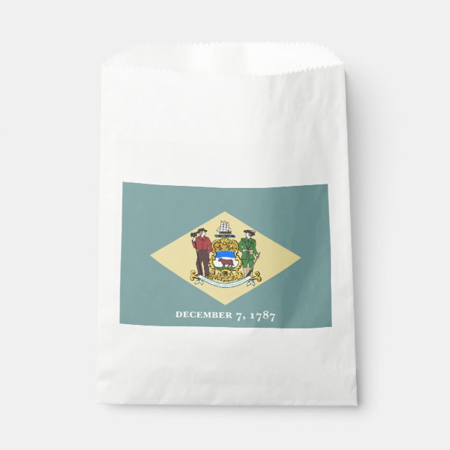 Delaware State Flag Favour Bag (Front)