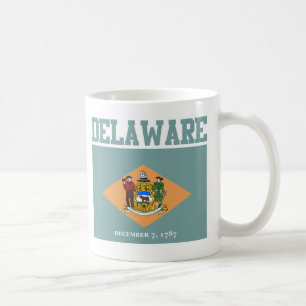 Delaware State Flag Mugs