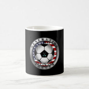 Delaware State Generation X American Soccer Coffee Mug