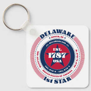 Delaware State Keychain
