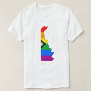 Delaware State Pride LGBTQ Progress Pride T-Shirt