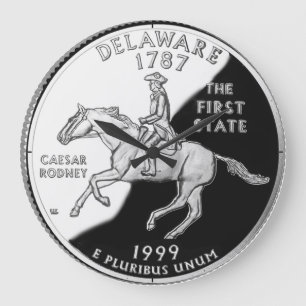 Delaware State Quarter Clock