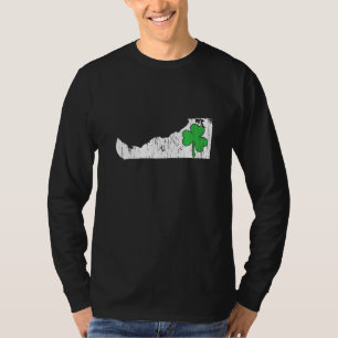 Delaware State St Patrick S Day Delaware Green Sha T-Shirt