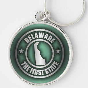 "Delaware Steel" Keychains (Green)