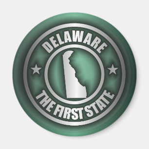 "Delaware Steel" Magnets (Green)