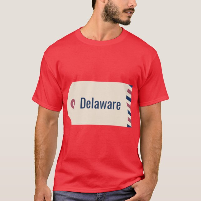 Delaware Tag Active T-Shirt (Front)