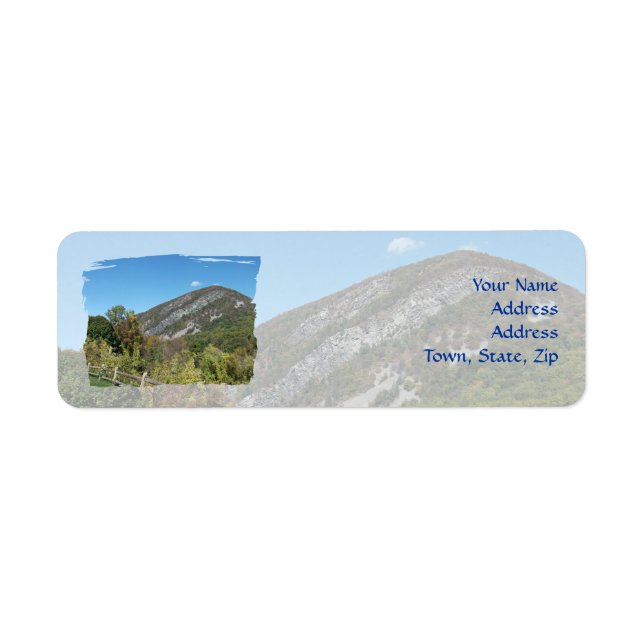 Delaware Water Gap Return Address Label (Front)
