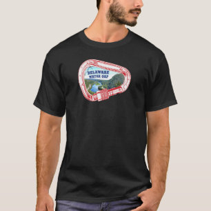 Delaware Water Gap Rock Climbing Carabiner T-Shirt