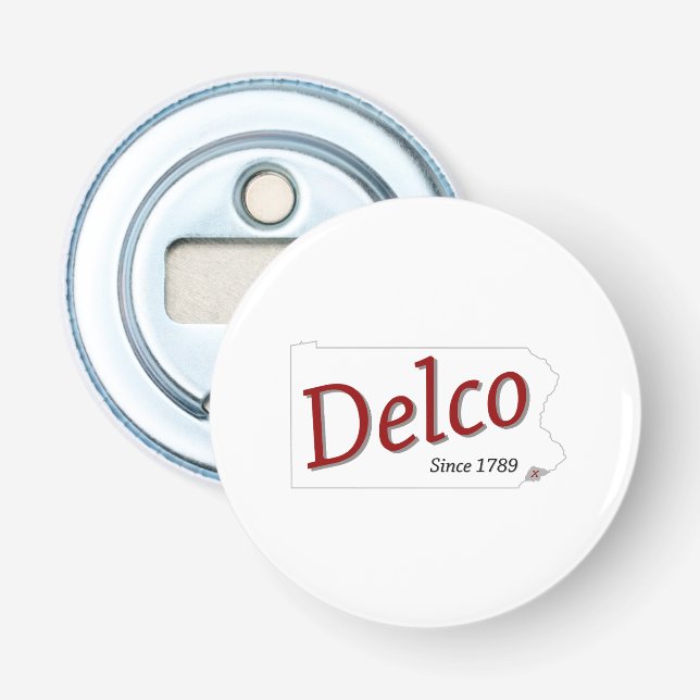 DELCO (R) since 1789 Bottle Opener (Front)