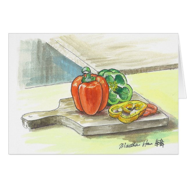 Delectable bellpeppers (Front Horizontal)