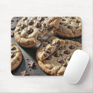Delectable Chocolate Chip Cookies Mouse Pad