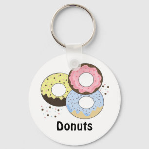 Delectable Doughnuts Key Ring