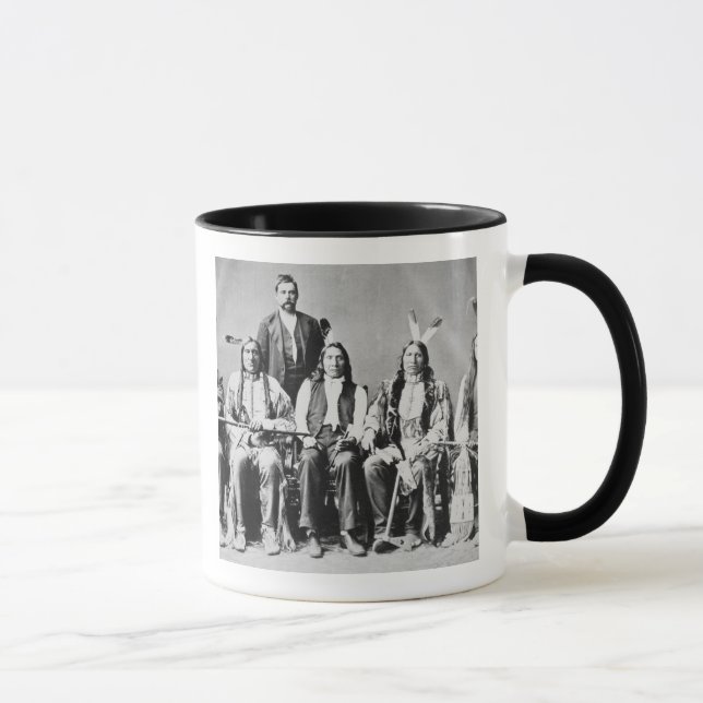 Delegation of Sioux chiefs, led by Red Cloud (1822 Mug (Right)